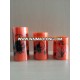 Wax Flameless LED Candles 4" 5 " 6" 3-Pack, Halloween